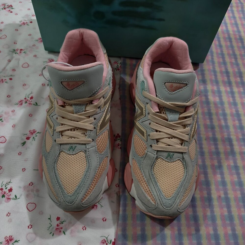 New Balance 9060 Collaboration Pink Sneakers